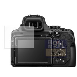 FILMEXT Protective Film for Nikon COOLPIX P1100 Glass Film (Ultra Thin Fiber), Ultra Transparent, Made in Japan