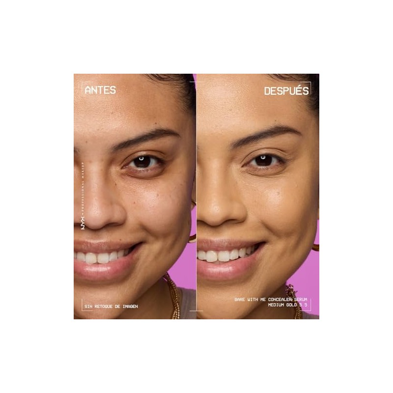 NYX Professional Makeup Bare With Me Concealer Serum, suero corrector
