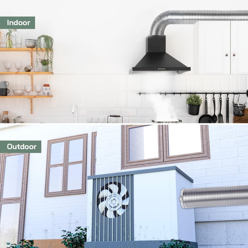 Vent Systems Ø125 mm - 1.5 m / Ø5" -