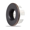 Murtenze 3Pcs Sink Overflow Ring, Sink Basin Trim Overflow Cover