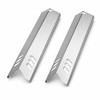 Stainless Steel Grill Heat Tents, Universal Burner Covers for Gas