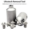 Ultratech Removal Tool Microtech Screw Removal Tool, Manual Making Cutter