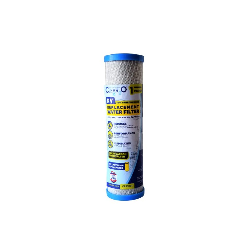 CLEAR2O® CPR1001 - RV Water Replacement Filter - MADE IN