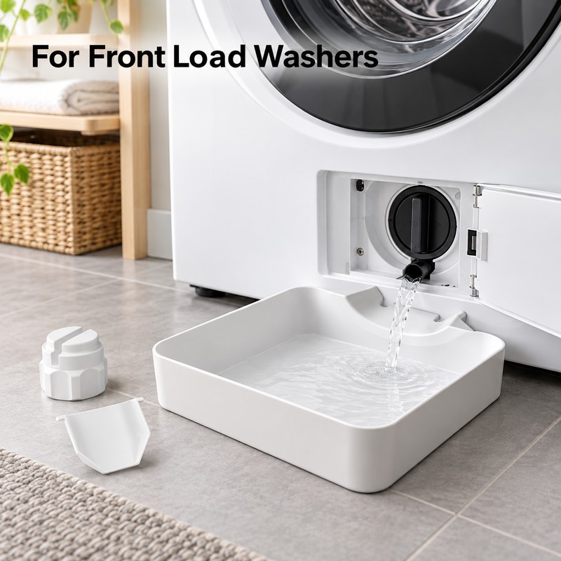 Washing Machine Drain Pan Tray – Water Catcher Floor Protector
