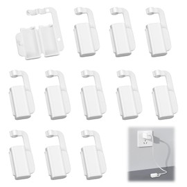 Yuanchu 12Pcs Baby Proof Cord Covers, USB Charger Protector Electrical Safety Baby Products Prevent Baby from Touching Charging Cable End