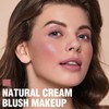 FOCALLURE Cream Blush Makeup,Buildable Blush Stick for Cheeks,Matte and Dewy