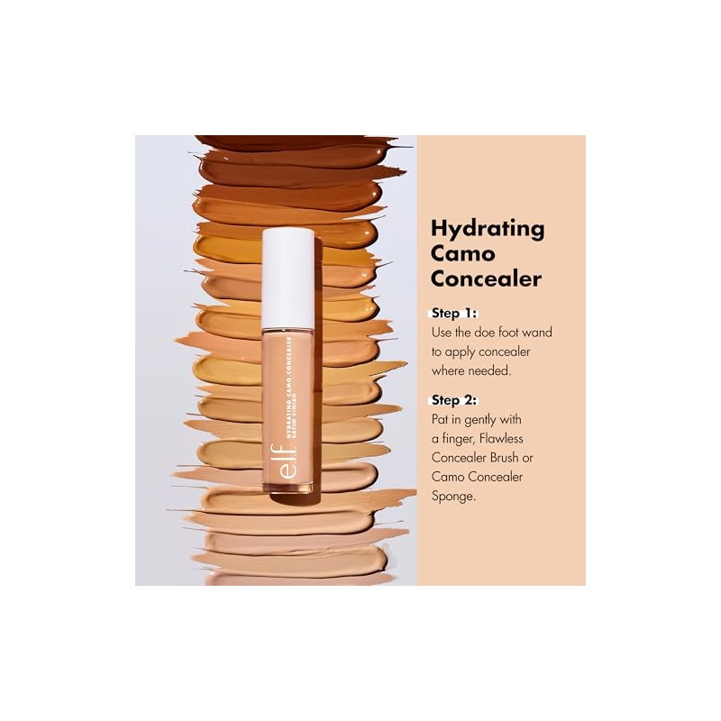 e.l.f. Cosmetics Camo Corrector Hidratante Light Sand Arena Clara