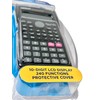 CALIBER Scientific Calculator 10 Digit LCD Display with 240 Functions