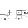 Solmer LTD 10 pcs x Hafele Metal Cabinet Door Stopper