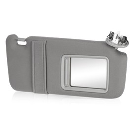 Gray Passenger Right Side Sun Visor Replacement Compatible with 2007 2008 2009 2010 2011 Toyota Camry with Sunroof Replace 74310-06770-B0