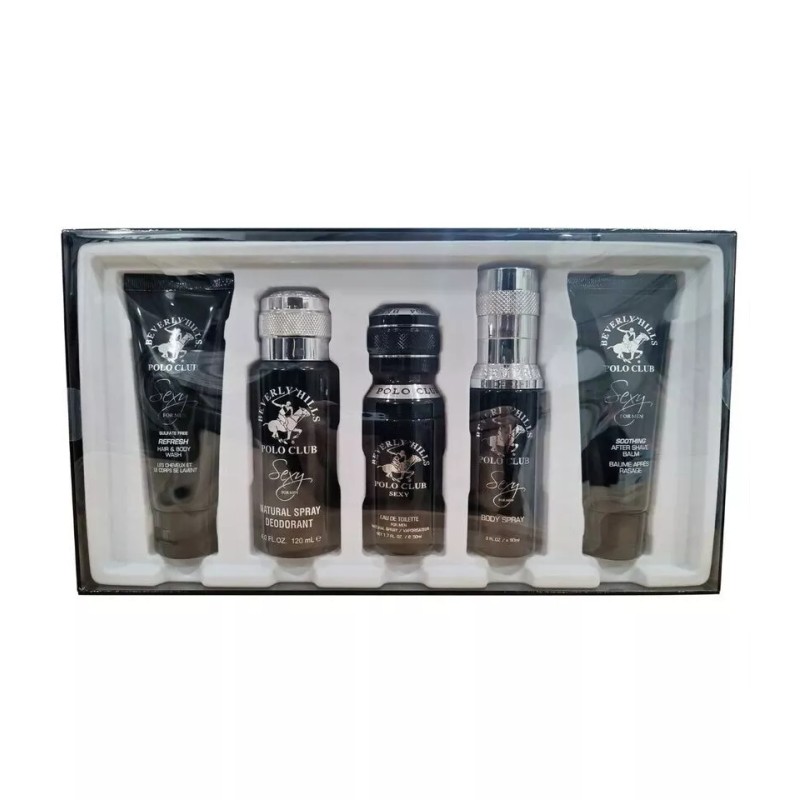 Beverly Hills-Polo Club-Sexy 5 Piece Gift Set Collection $50 Value