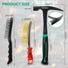 YesRight Chipping Hammer, 22oz Welding Chipping Hammer with 2Pcs Steel