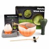 7pcs Matcha Whisk Set, Japanese Matcha Set Includes Green Plastic