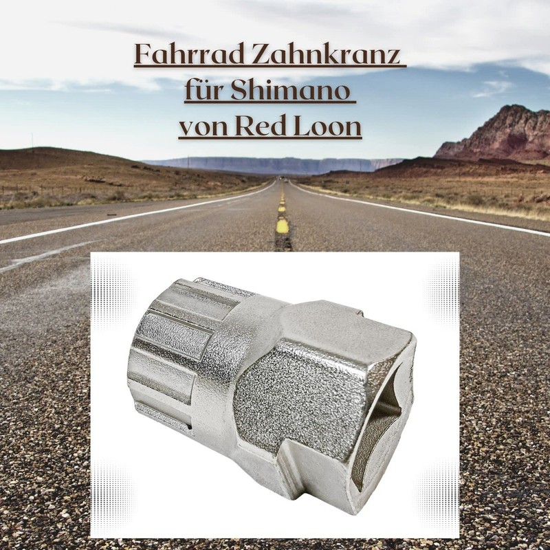 Red Loon Bicycle cassette puller sprocket mounting for Shimano HG