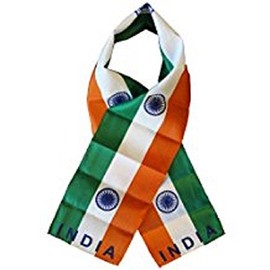 K's Novelties Set of 12 India Country Lightweight Flag Printed Knitted Style Scarf 8"x60"