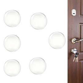 Wall Protectors from Door Knobs-Efbock Silicone Door Stoppers Wall Protector-Premium Door Bumper Wall Guards for Home or Office -Self Adhesive Door Handle Bumper Guard Stopper Rubber Stop 6pcs
