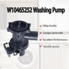 Holdia W10465252 Washer Drain Pump Compatible with Whirlpool Maytag Models