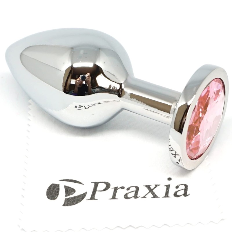 Praxia Jewelry, Size M, Maximum Diameter 1.3 inches (3.4 cm),