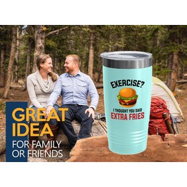 Dietetics Teal Edition Viking Tumbler 20oz - Exercise - Registered Dietitian Nutritionist Foodies Vegan Vegetables Dietician Vegeterian Consultant