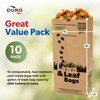Duro 50# Large 30 Gallon Lawn and Leaf Bags, 2-Ply