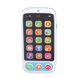 Baby Cell Phone Toys Multifunction Smart Early Education 5 Modes Pretend Phones Toys with Music and Lights for Gifts
