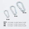Fitness Health Heavy Duty Carabiner – 8 cm x 4