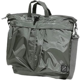 US Military Type 1970'S Helmet Bag, J-Tech HELMET Bag, Shoulder Strap Included, US Air Force, Air Force, Motorcycle, Motorcycle, Tactical Survival 3.3 gal (11 L) (FOLIAGE GREEN)