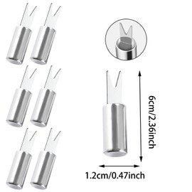 12PCS Corn on The Cob Skewers, Stainless Steel Sweetcorn Holders Corn On Cob Forks for BBQ Camping Kitchen Party Tools