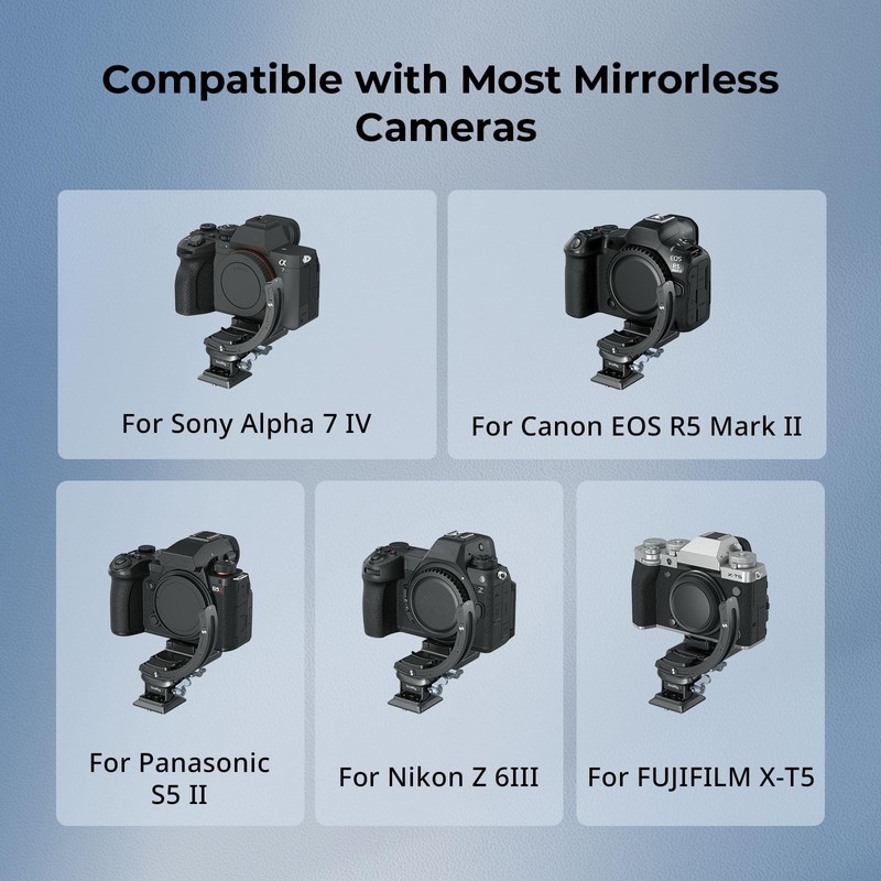 SmallRig Universal Horizontal and Vertical Mounting Plate Kit 4349