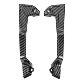Lorababer Motorcycle Rear Passenger Seat Side Cover Upper Fairing Panel Guard Compatible with Y-amaha Tracer 9 / GT 2021-2022 Tail Seat Infill Trim Panel Cowling (Carbon Fiber Look)