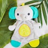 Bright Starts, Snuggle & Teethe Elephant Plush Toy and Teething
