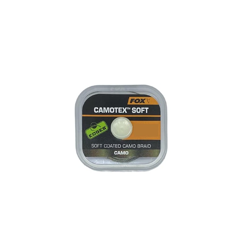 Fox Camotex Soft Coated Camo Braid 20lb 20m (cac735)