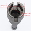 1PCS Power Wing Nut Driver, 1/4 Inch Hex Shank Slot