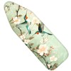 Nuxovilar Light Green Background with Hummingbirds & Cherry Blossoms Ironing