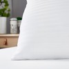Pikolin Home fa774pcpk070bla Pack of 2 Pillowcases Ticking, Cotton, White,
