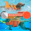 Doglay Dog Shark Life Jacke,Superior Buoyancy Dog Life Vest with