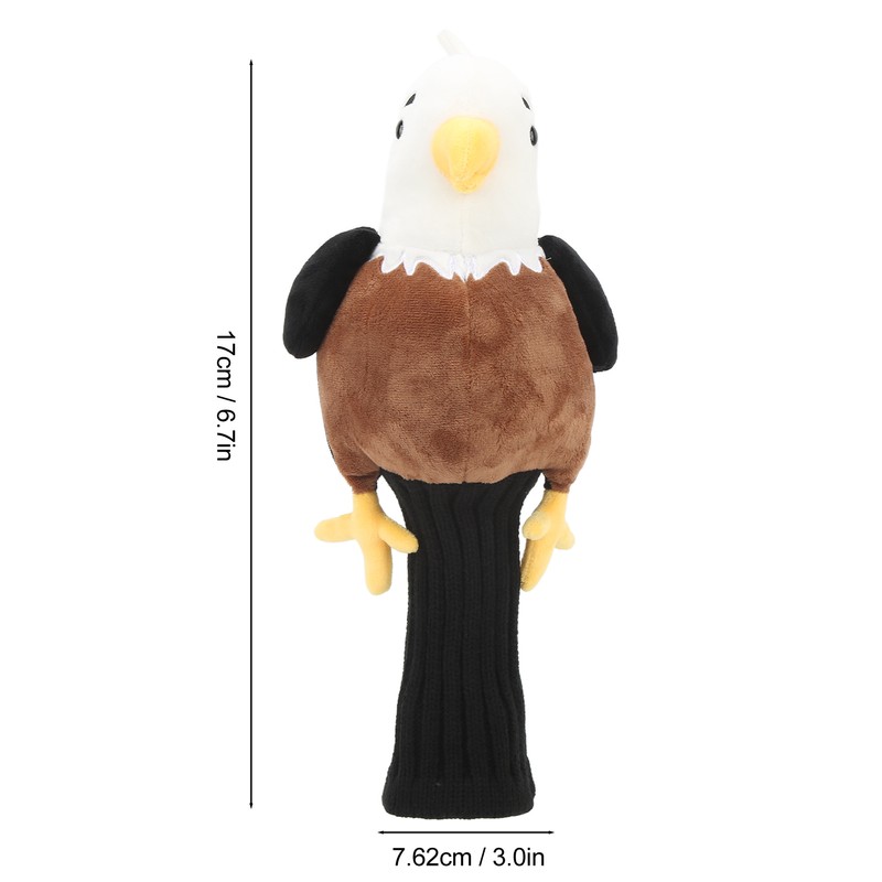 Golf Club Cover Cute Animal Golf Putter Headcover Soft Lining
