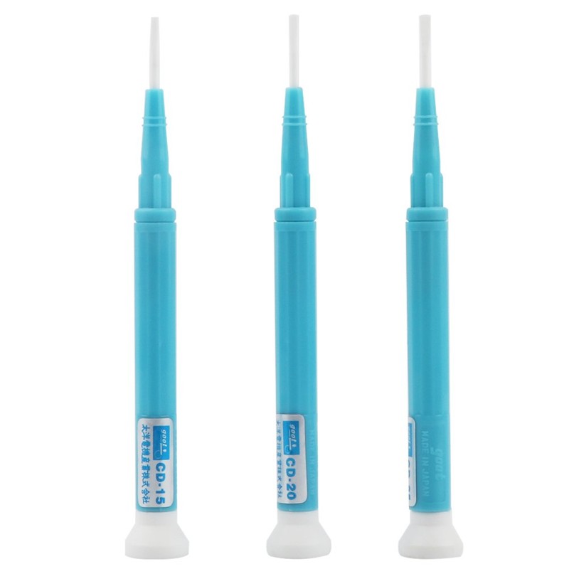 3Pcs Adjust Frequency Ceramic Screwdriver Set Anti-Static Non-Conductive Non-Magnetic Slotted