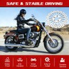2 * 11.8''Harley front rotors Compatible with Harley Electra Glide/Road