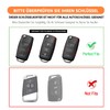 QBUC Car Key Case for VW, TPU Dustproof Key Box,