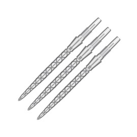 Target Darts Swiss Point Storm Diamond Dart Points (Pack of 3) 30mm Silver SP - Change Dart Point, Professional Dart Accessories