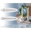 CozierGlow Flameless Taper Candles Flickering with Remote and Timer, 3D