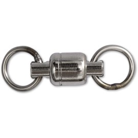 Black Cat 22 mm X-Strong Ball Bearing Swivel 4 Black Nickel Pack of 4 97 kg
