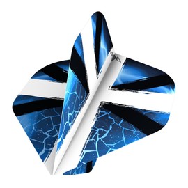 Mission Darts Josh Rock Dart Flights | 100 Micron Premium Extra Strong Standard No2 | 5 Sets (F3940)