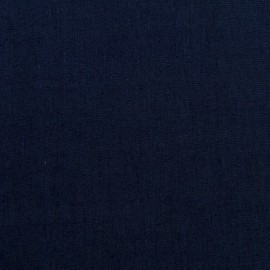 60" Poly Cotton Broadcloth Navy, Fabric by the Yard