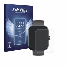 Savvies Screen Protectors for Jugeman Y66 / P99 1.96 Inch Ultra Transparent Pack of 6