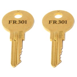 Steelcase File Cabinet Keys from FR301 to FR400 Chicago Office Furniture Desk Keys Vertikee(TM) (FR310)