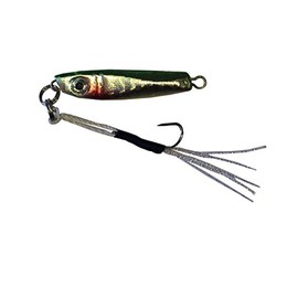Fladen Rock Buddy Micro Shore LRF Jig - Green, 5 g/5.8 cm