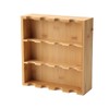 aichilra Bamboo Spice Rack, 3 Tier Spice Organizer for Kitchen