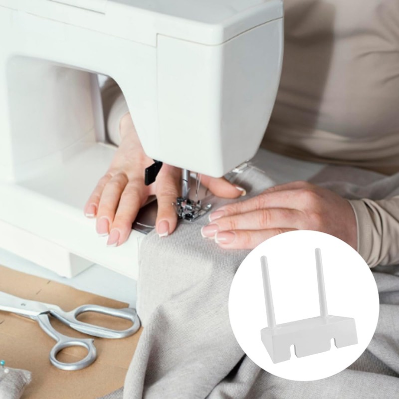 Gorise Sewing Machine Dual Thread Spool Holder Base Sewing Machine